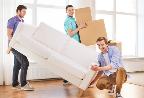 Local removals team planning a move in Hackneywick